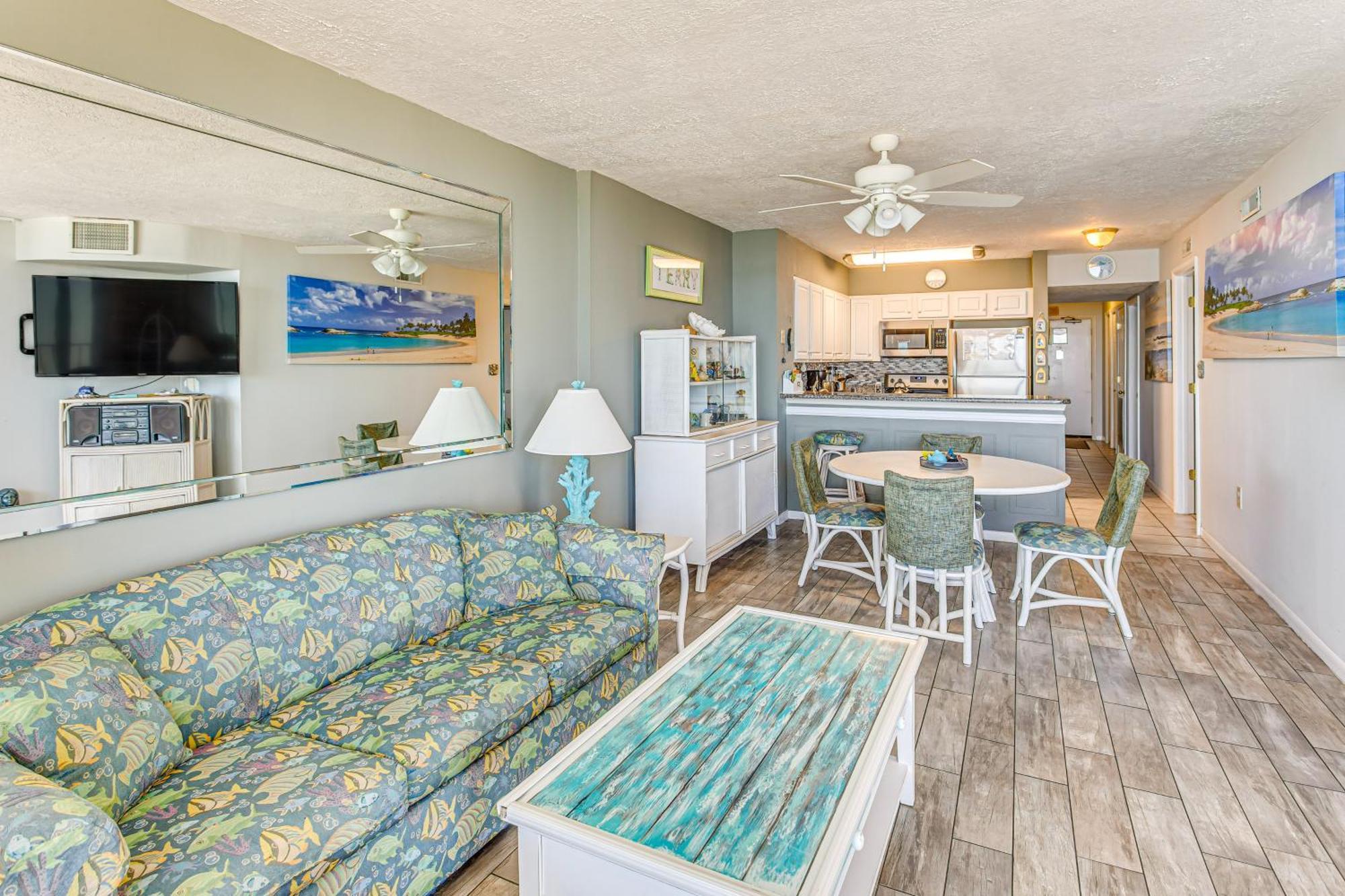 Myrtle Beach Oceanfront Condo With Covered Balcony! Eksteriør bilde