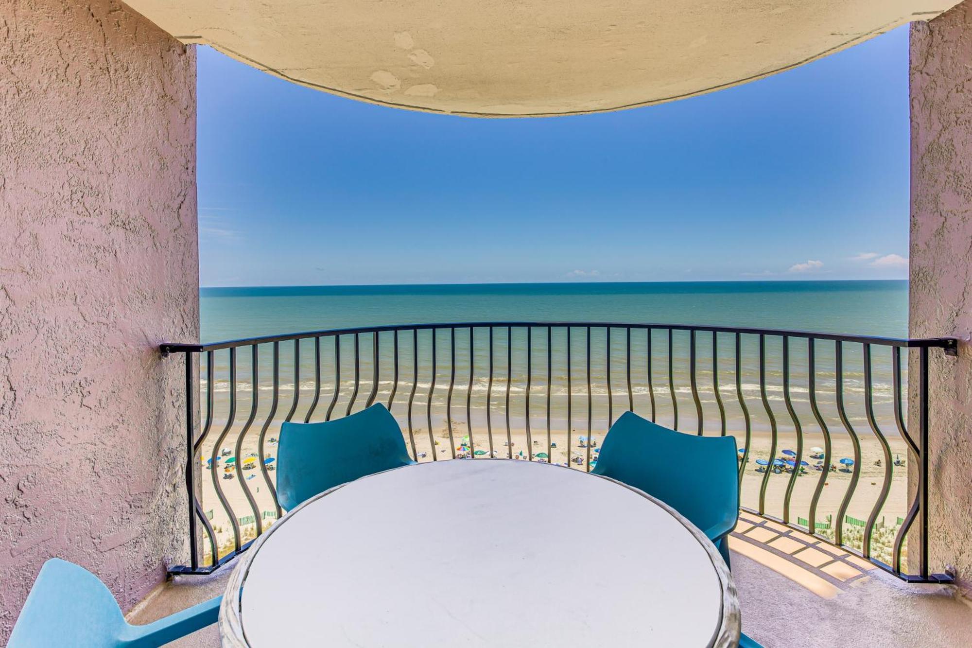 Myrtle Beach Oceanfront Condo With Covered Balcony! Eksteriør bilde