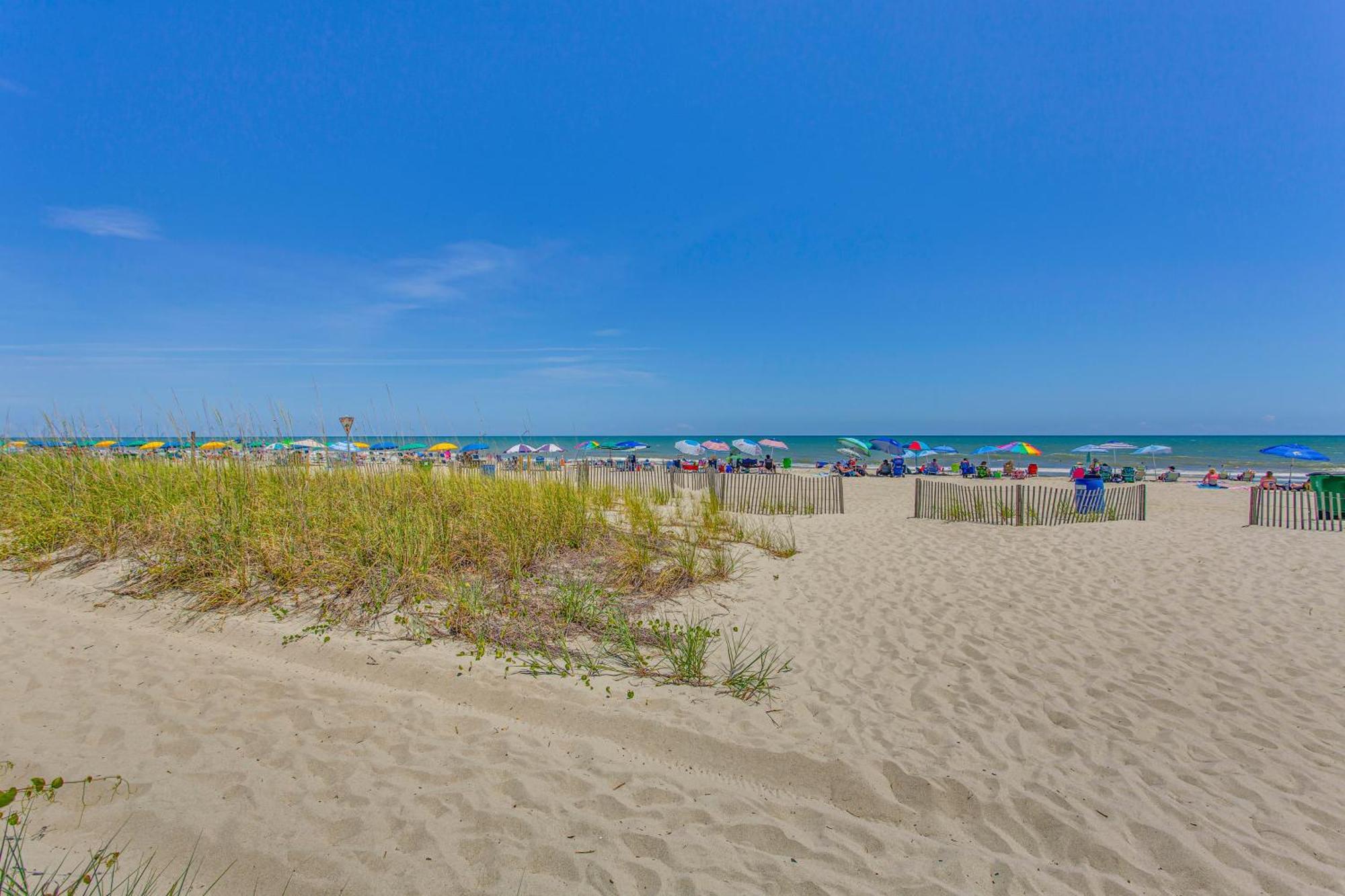 Myrtle Beach Oceanfront Condo With Covered Balcony! Eksteriør bilde