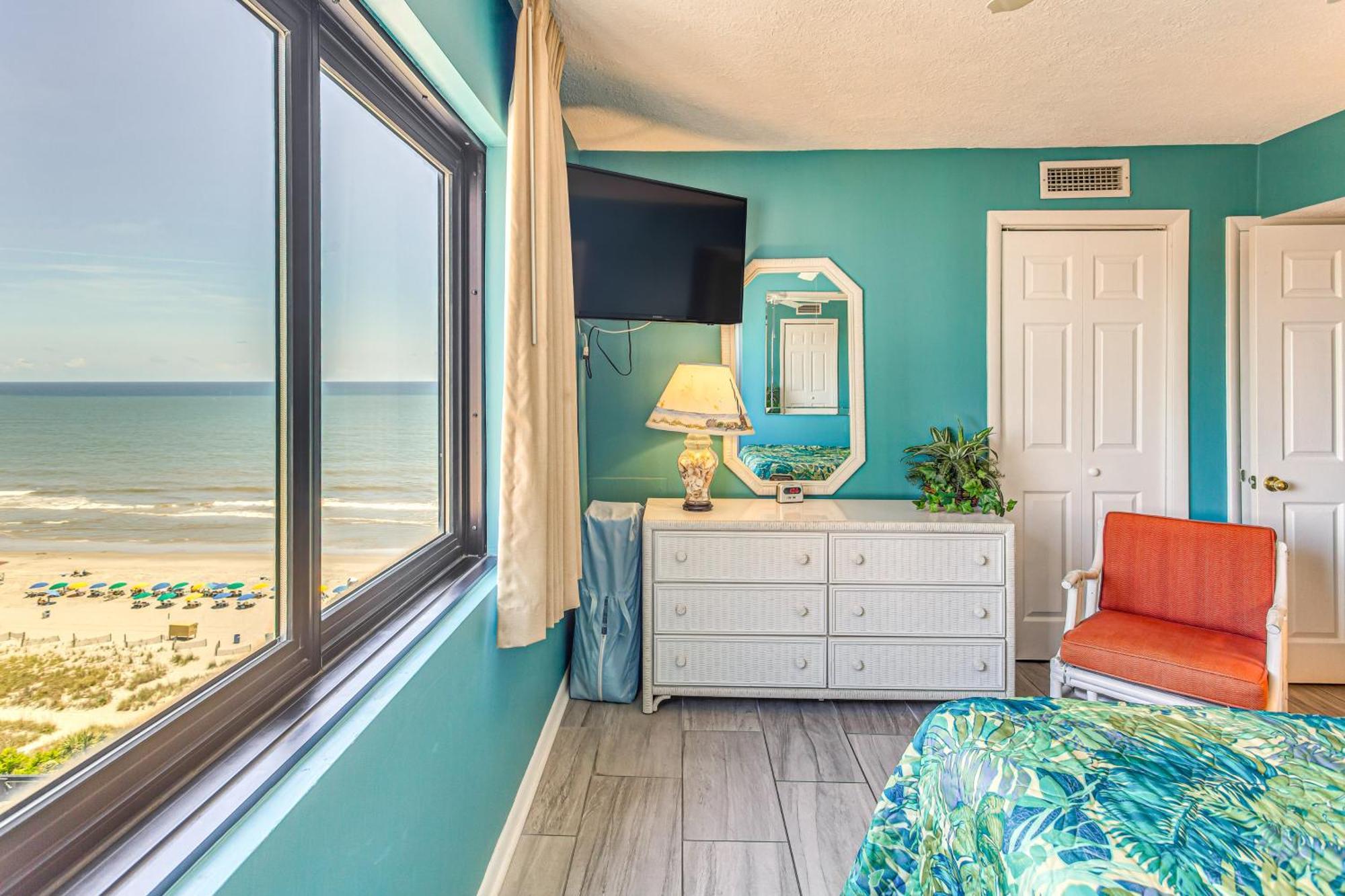 Myrtle Beach Oceanfront Condo With Covered Balcony! Eksteriør bilde