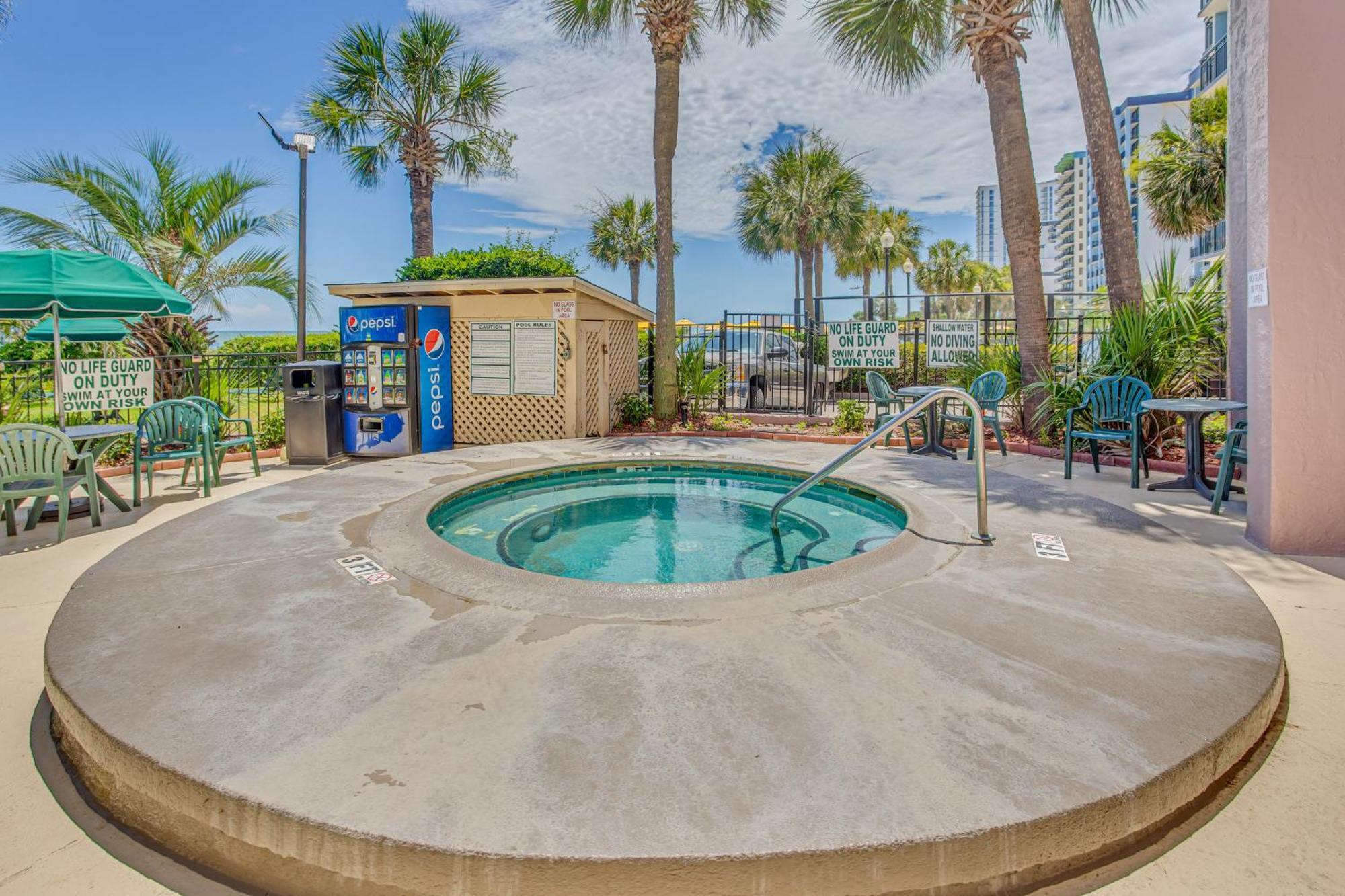 Myrtle Beach Oceanfront Condo With Covered Balcony! Eksteriør bilde
