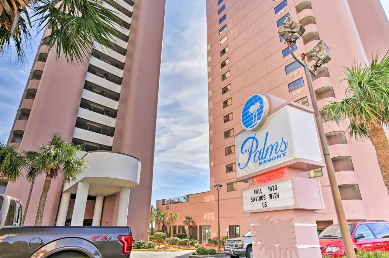 Myrtle Beach Oceanfront Condo With Covered Balcony! Eksteriør bilde